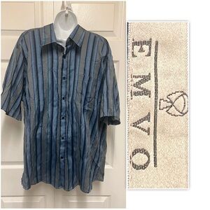 EMVO Striped Short Sleeved Shirt